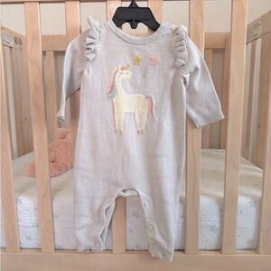 Adorable GAP Unicorn Baby Onesie
